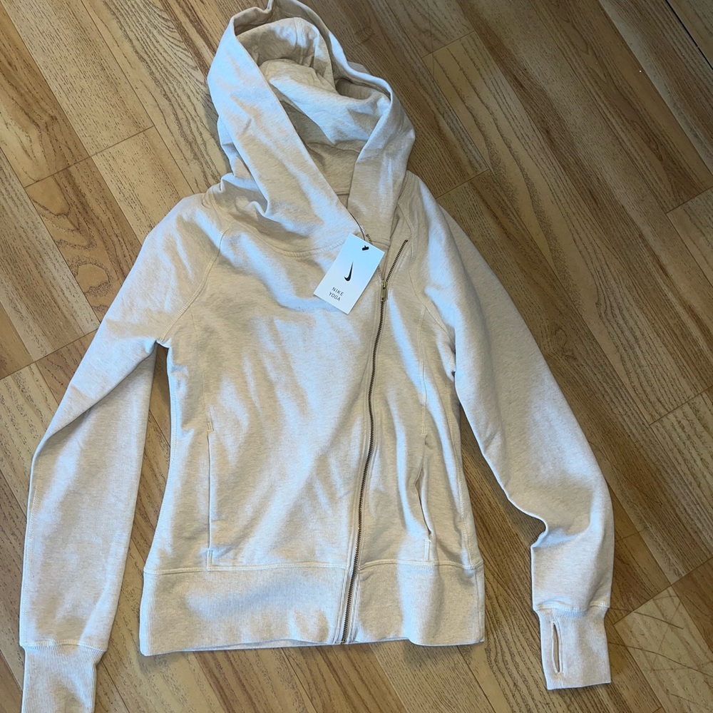 Nike Womens Yoga Jacket - CU5321-140 - Size M